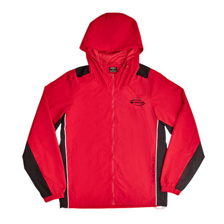 ETHIKZ THREE-STARZ WINDBREAKER RED
